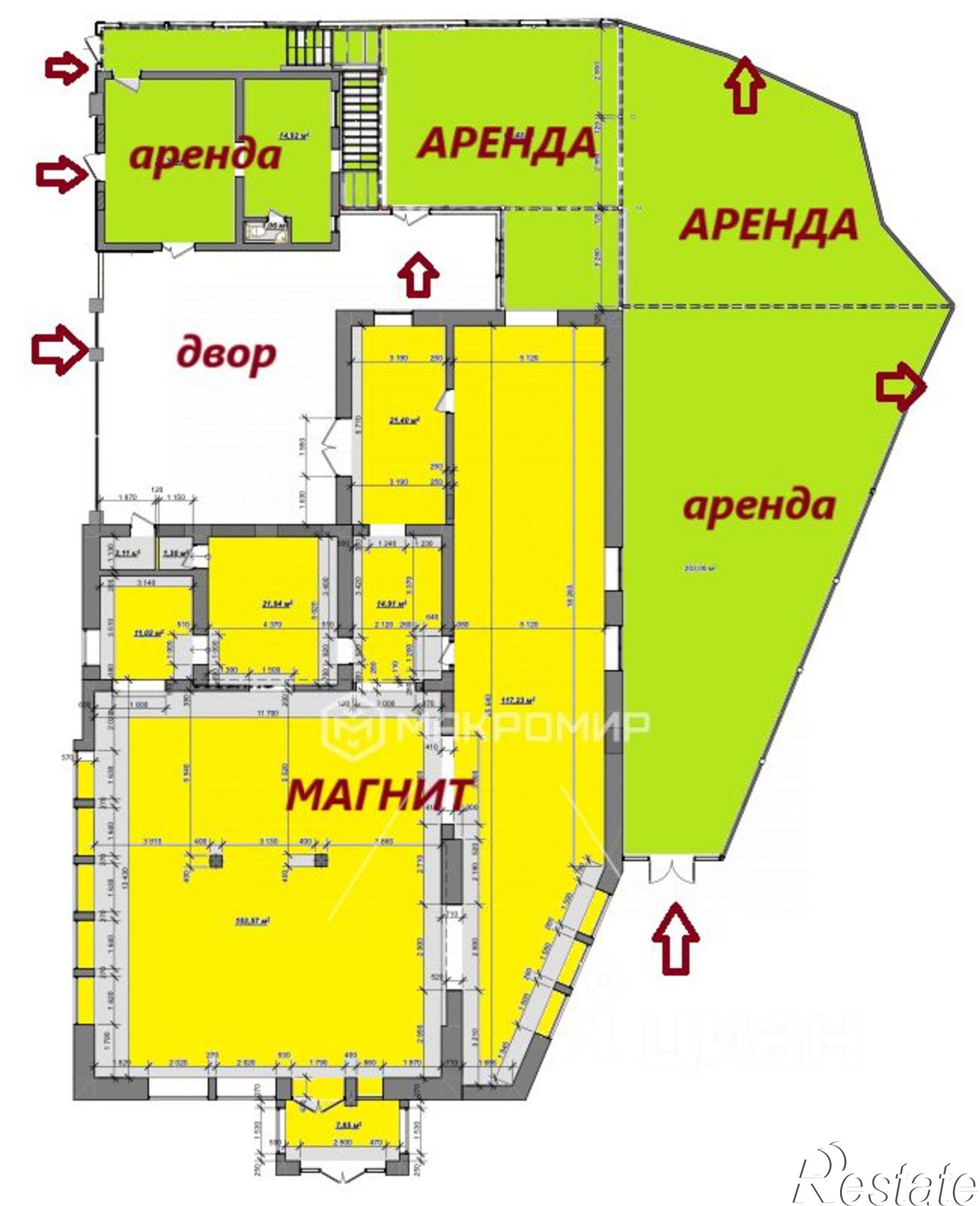 Сдать торговое помещение за 41 668 рублей на Московская улица, 30