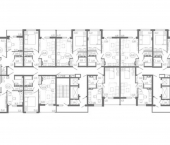 1-комн, 42кв м, этаж 8/18 Раздольная улица, 29