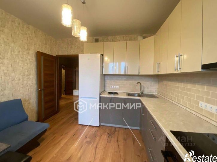 1-комн квартира улица Андрианова, 39,  д. 39