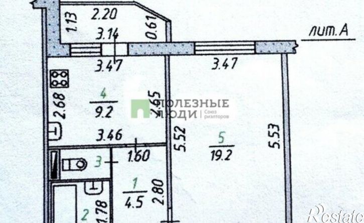 1-комн квартира Орёл, Планерная улица, 73