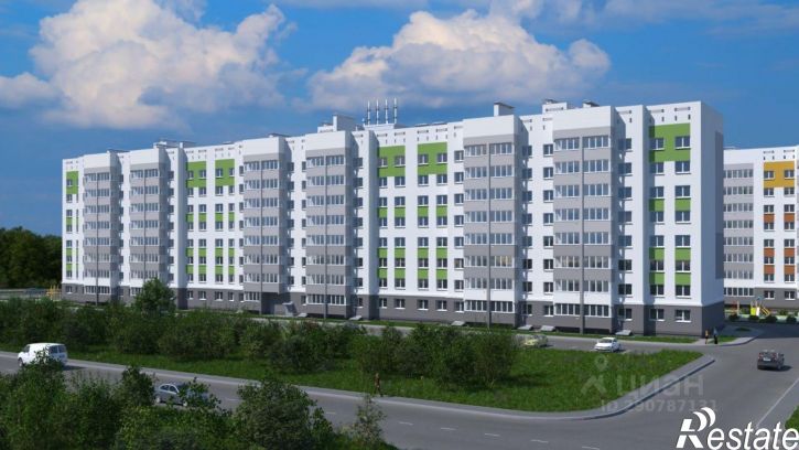 2-комн квартира в новом доме деревня Конёвка