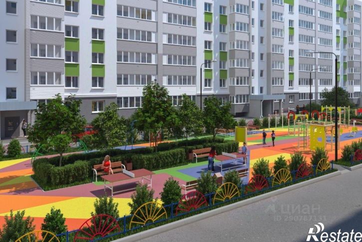 2-комн квартира в новом доме деревня Конёвка