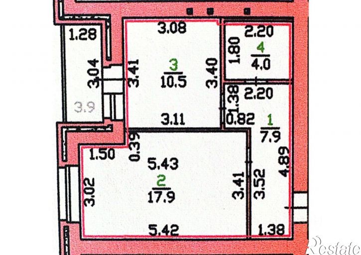 1-комн квартира Орёл г., Советский, Осипенко ул., д.2
