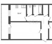 3-комн, 63кв м, этаж 2/5 Орёл, Весёлая улица, 24