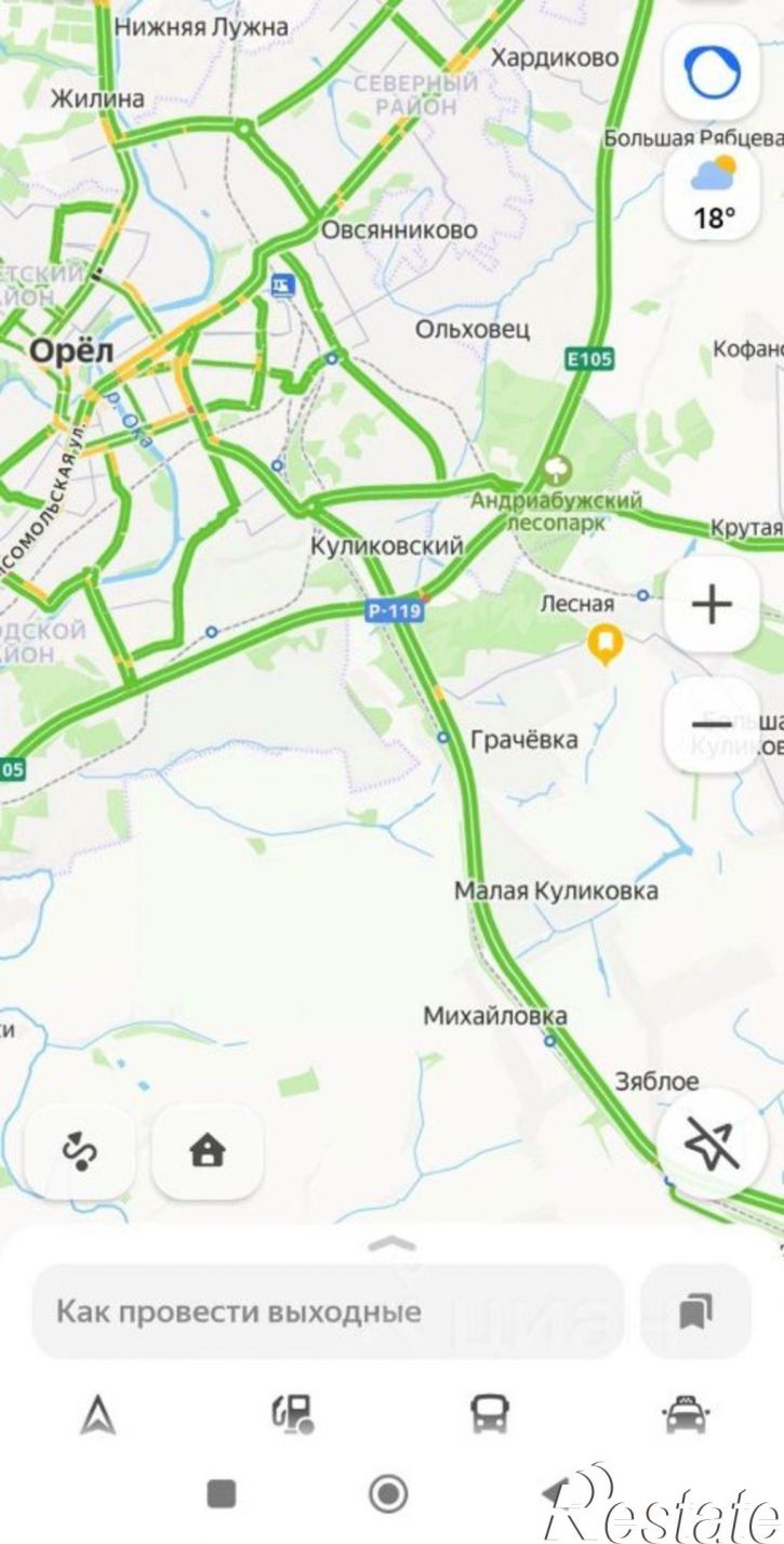 Земельный участок ул Цветочная, 1,  д. 1