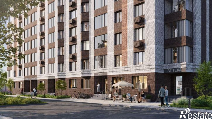 1-комн квартира в новом доме улица Панчука, 83