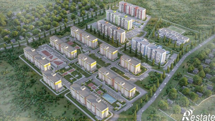 1-комн квартира в новом доме деревня Образцово