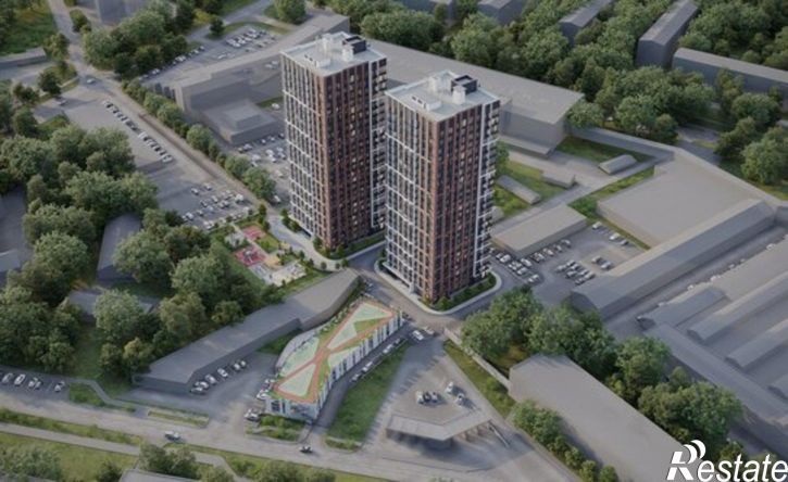 1-комн квартира в новом доме Орёл, ЖК Ломоносов