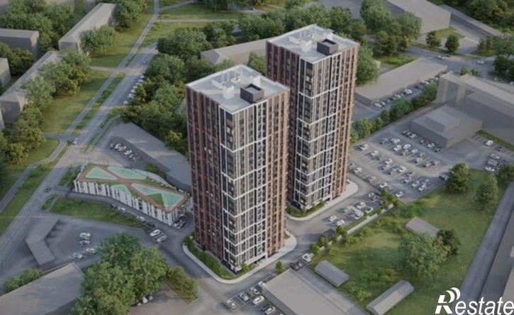 1-комн квартира в новом доме Орёл, ЖК Ломоносов