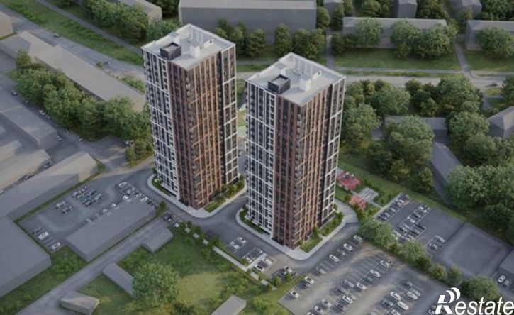 1-комн квартира в новом доме Орёл, ЖК Ломоносов