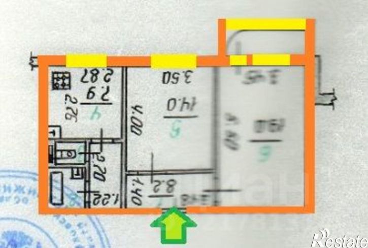 2-комн квартира Орёл, Московское шоссе, 139