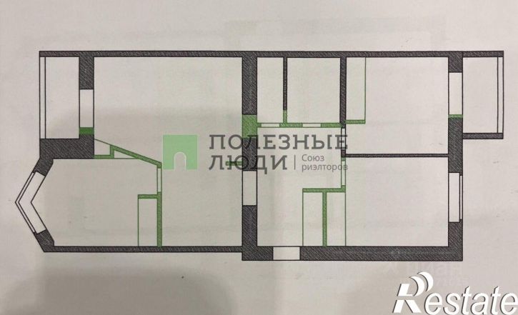 3-комн квартира Раздольная улица, 76 к1,  д. 76 к1