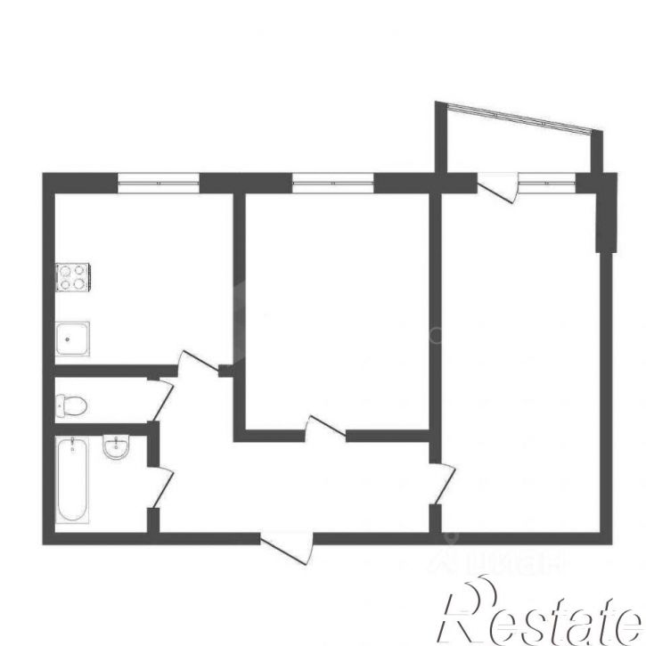 2-комн квартира Кромская улица, 11,  д. 11