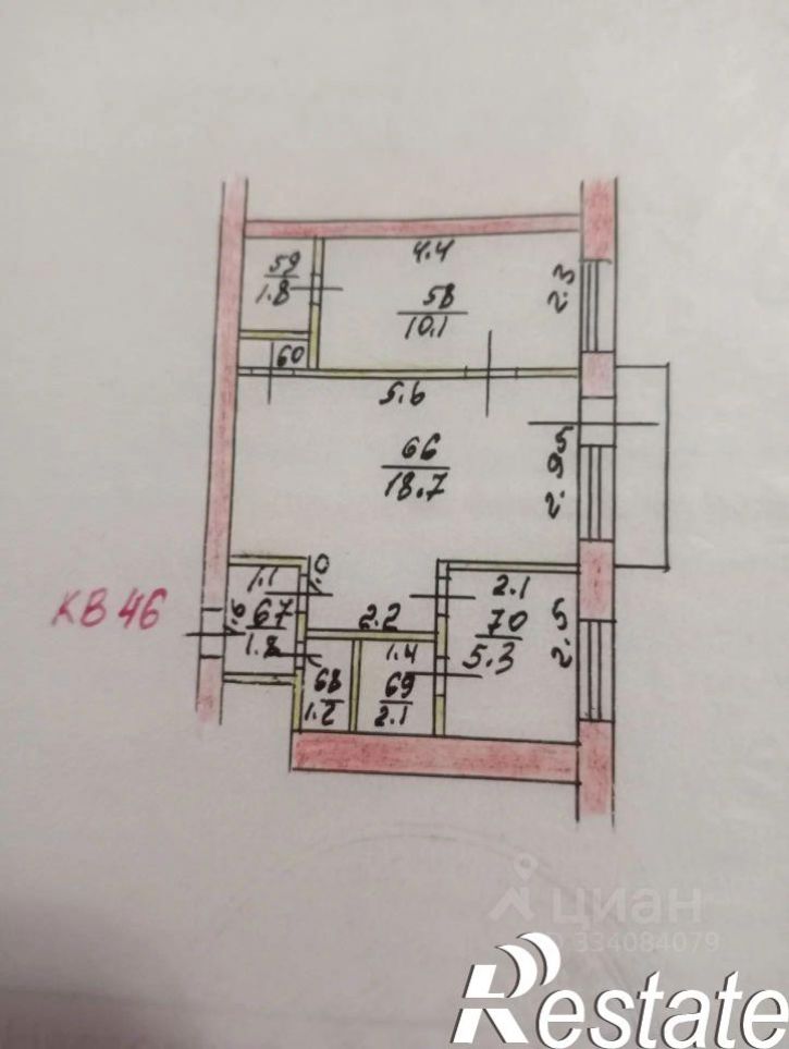 2-комн квартира улица Мира, 225,  д. 225