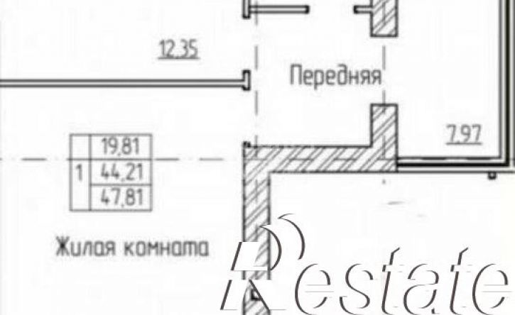 1-комн квартира Коллективная улица, 3,  д. 3