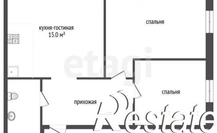 3-комн квартира Орёлстроевская улица, 3,  д. 3