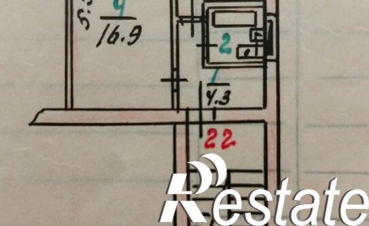 1-комн квартира Карачевский переулок, 11,  д. 11